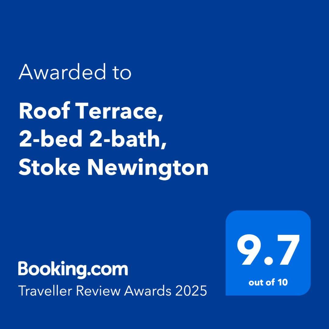 Roof Terrace, 2-bed 2-bath, Stoke Newington Londra